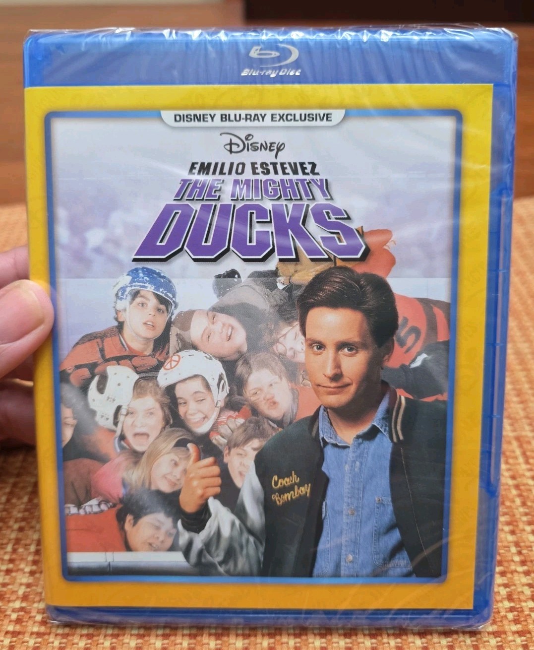 The Mighty Ducks Blu-ray Disney Movie Club Exclusive, OOP BRAND NEW