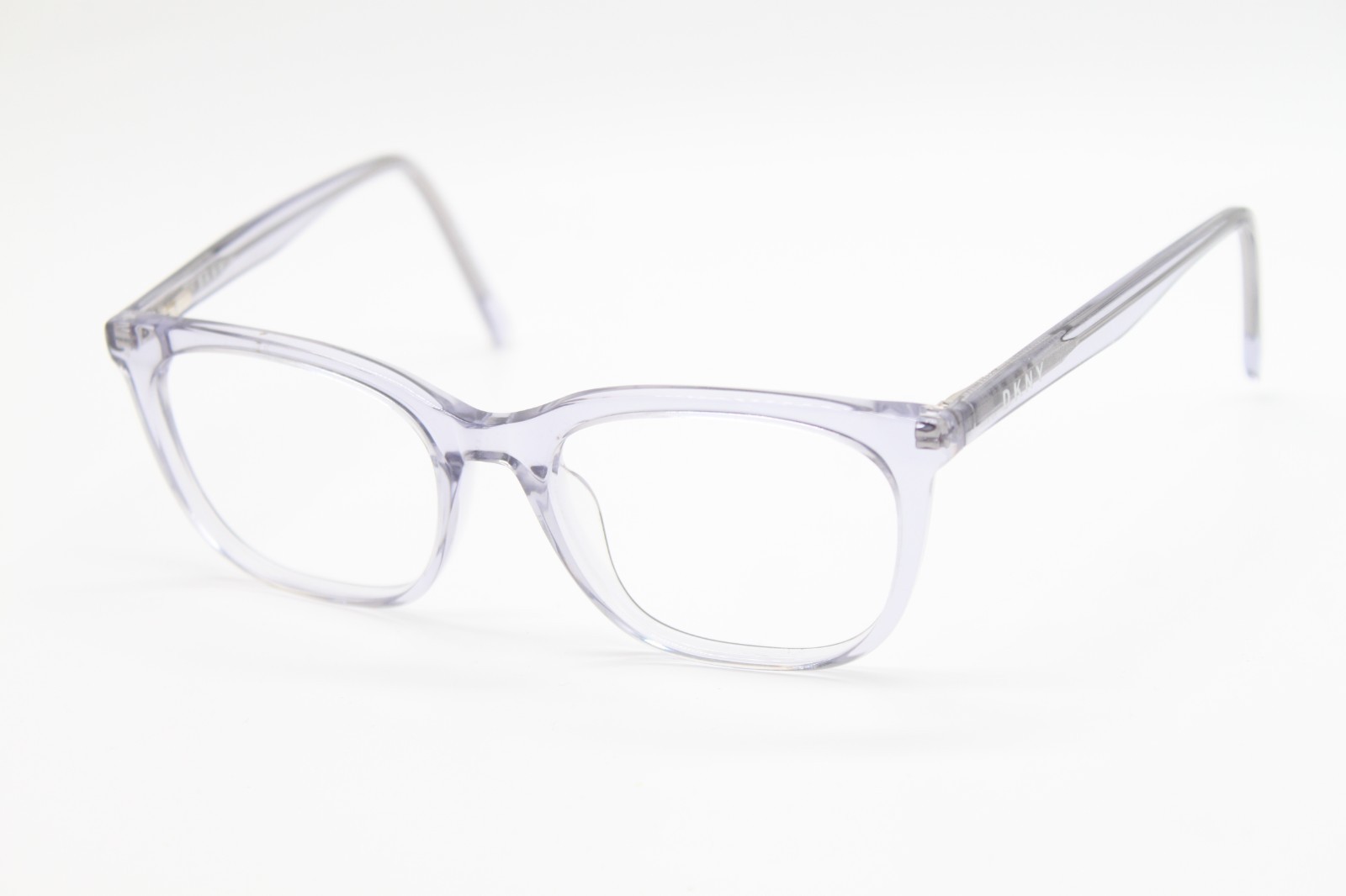 NEW DKNY DK5040 520 CLEAR GREY AUTHENTIC EYEGLASSES 53-18