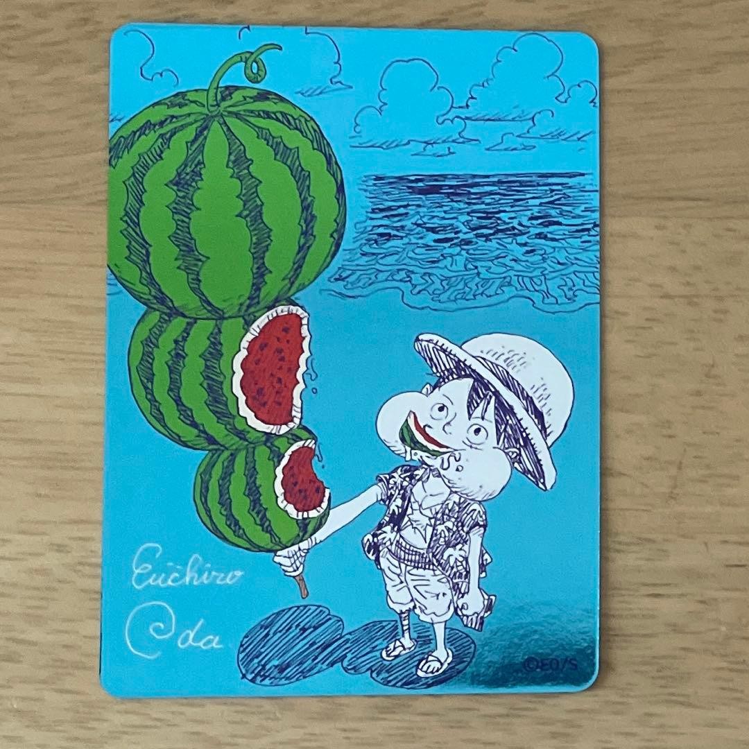 Luffy Natsucomi Promo Jump Japan Metakira Signed Rare ONE PIECE Card NM