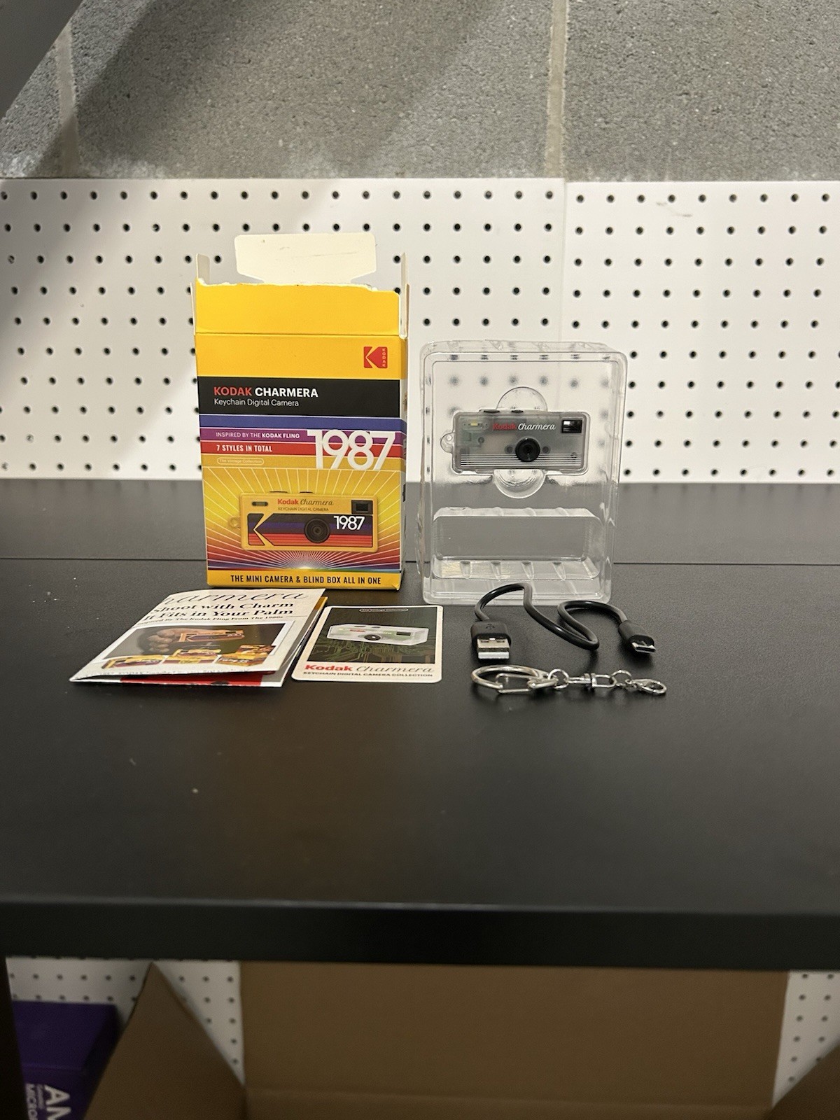 Kodak Charmera SECRET EDITION Transparent 1/48 Rare Blind Box Tested Working