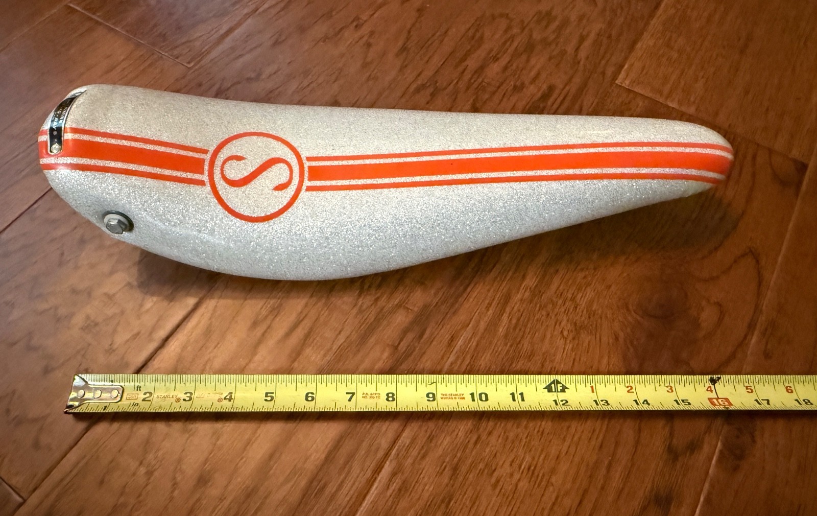 Vintage 1968 Schwinn Stingray Orange Krate Banana Seat Recovered 71+ Pan - Stain