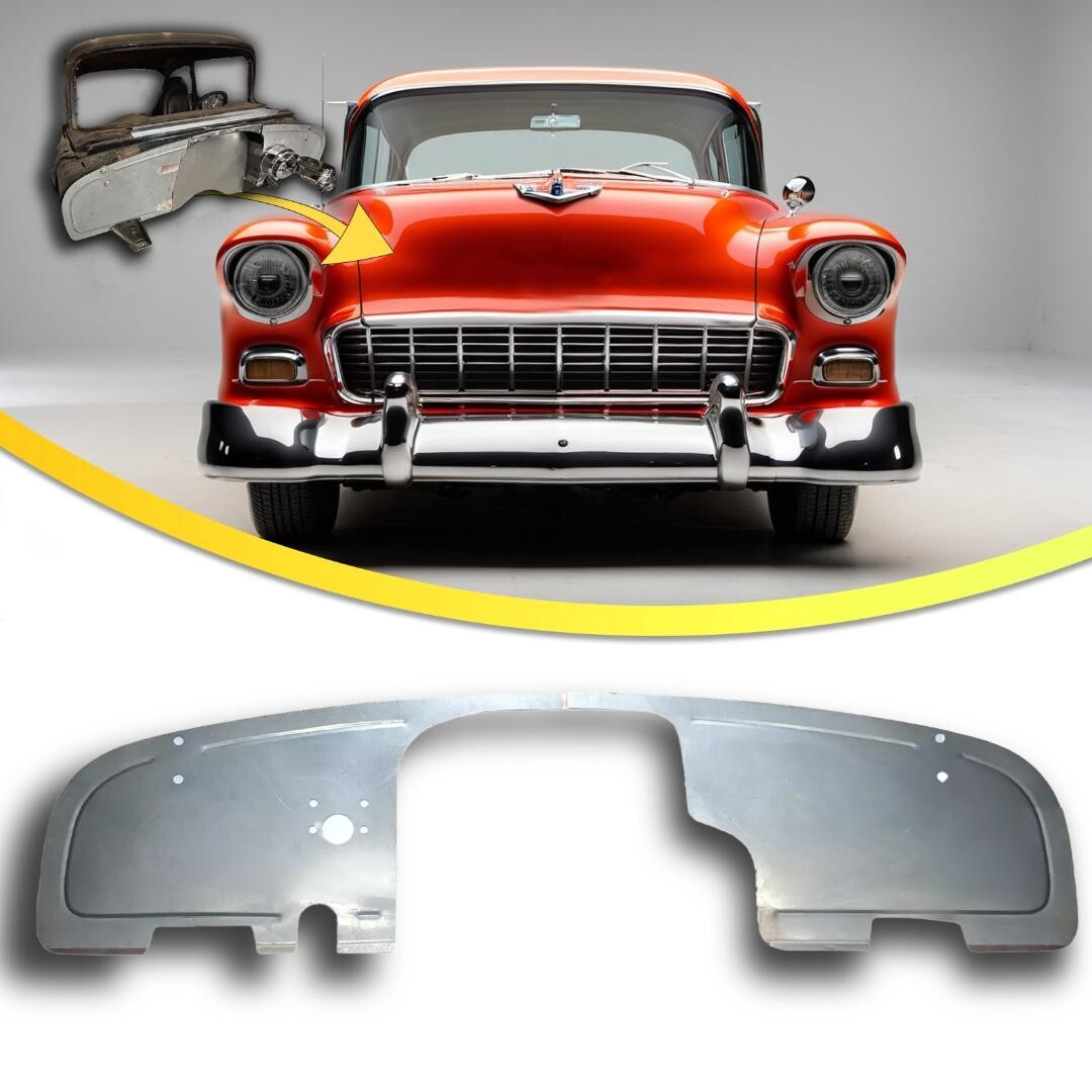 Custum 2 piece Firewall Cover Fits 1955-56 Chevy  Bel Air  Two-Ten Delray