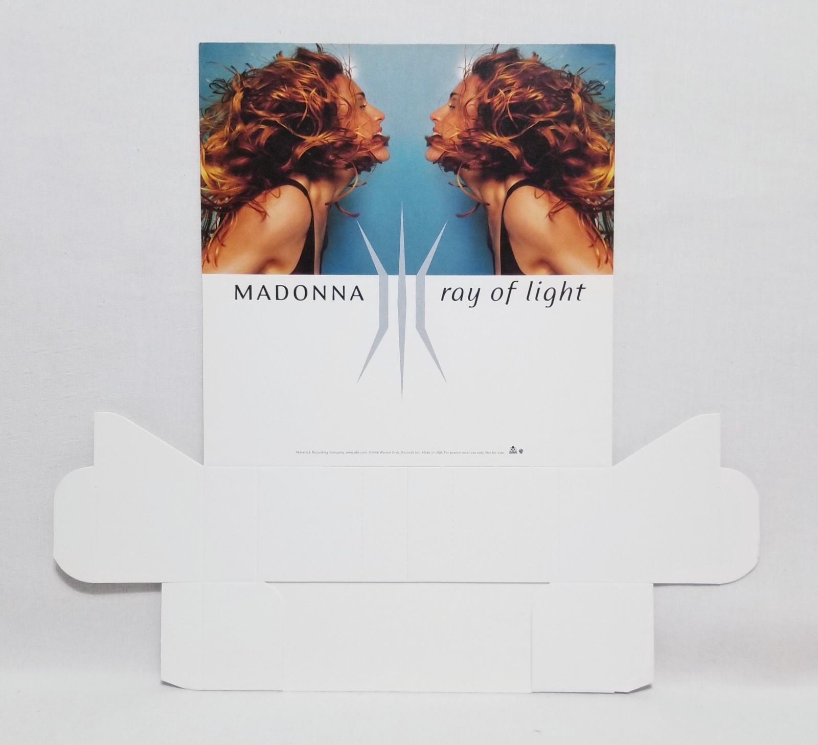 Madonna Ray Of Light CD Counter Display Stand 1998 Promo Warner Maverick RARE