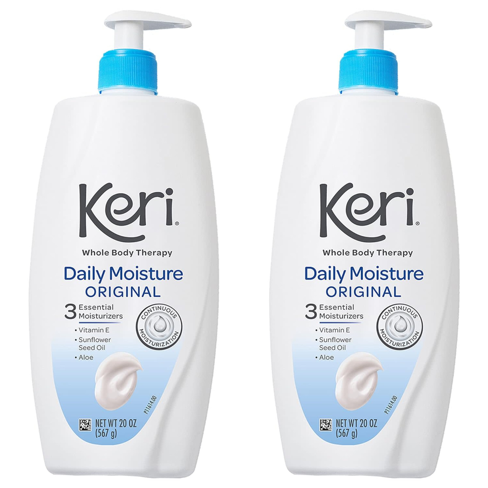 Keri Whole Body Therapy Daily Moisture Original Lotion 2 x 20 oz Keri Whole Body Therapy Daily Moisture Original Lotion 2 x 20 oz