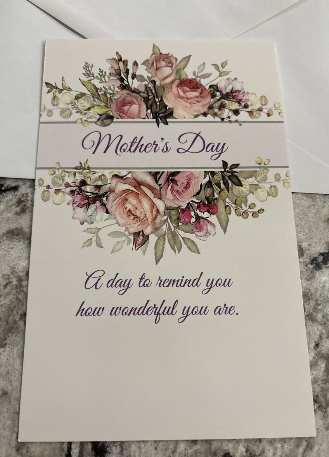 Happy Mother’s Day - Loved Appreciated 5”x7.75\