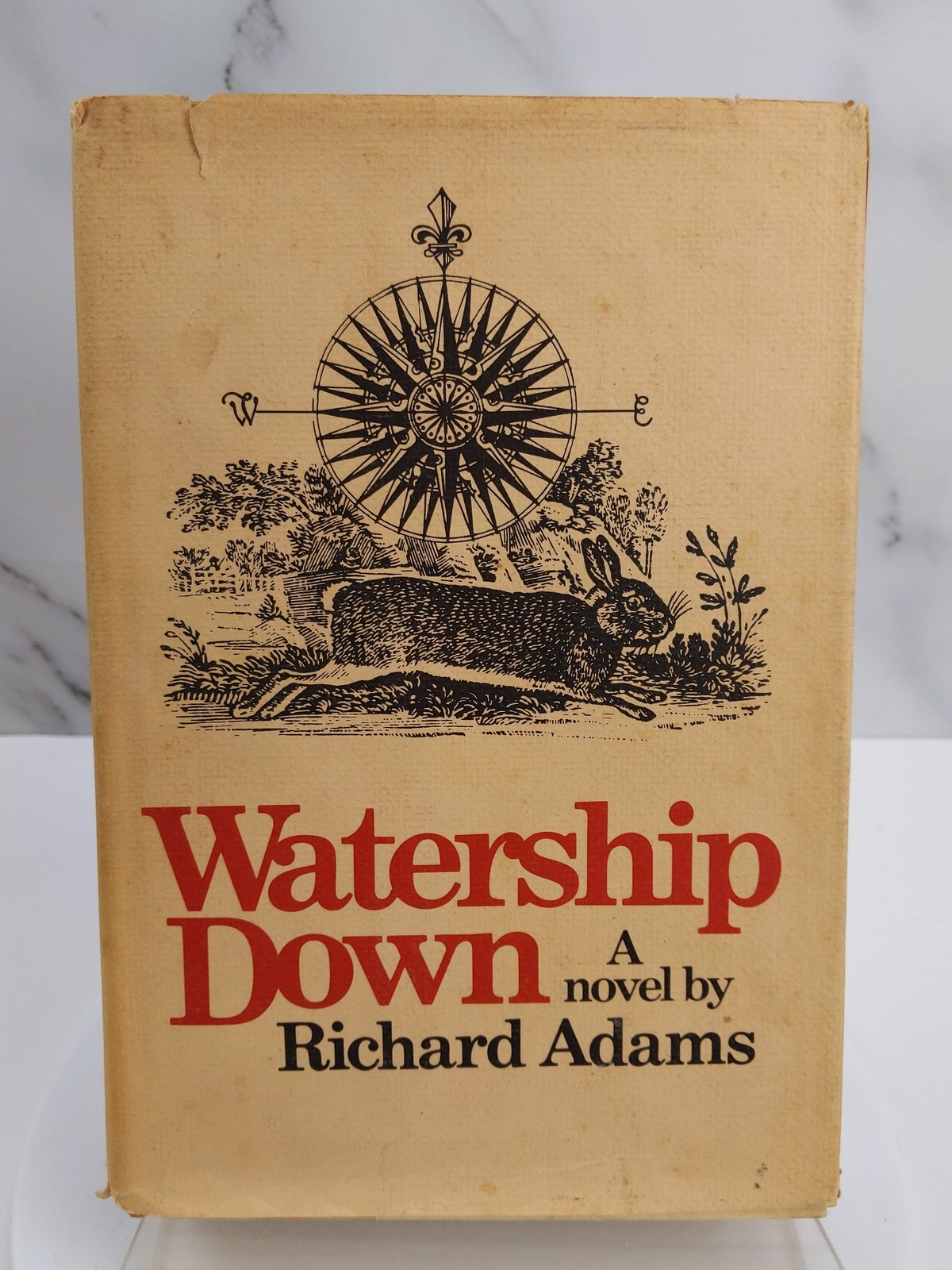 Watership Down by Adams, Richard 1974 First Edition First Print  HCDJ.