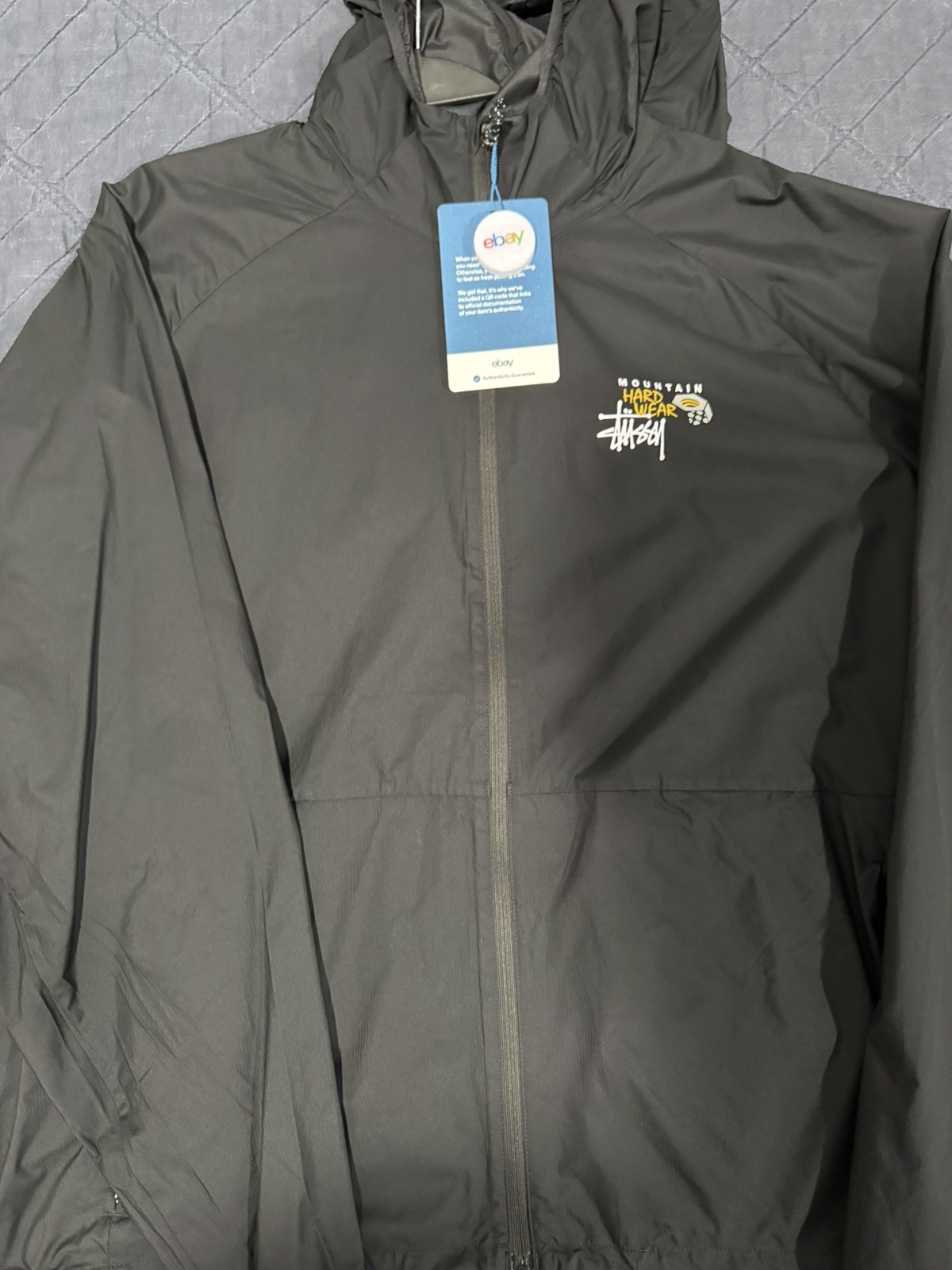 STÜSSY & MOUNTAIN HARDWEAR KOR AIRSHELL JACKET MENS MEDIUM STUSSY STÜSSY & MOUNTAIN HARDWEAR KOR AIRSHELL JACKET MENS MEDIUM STUSSY