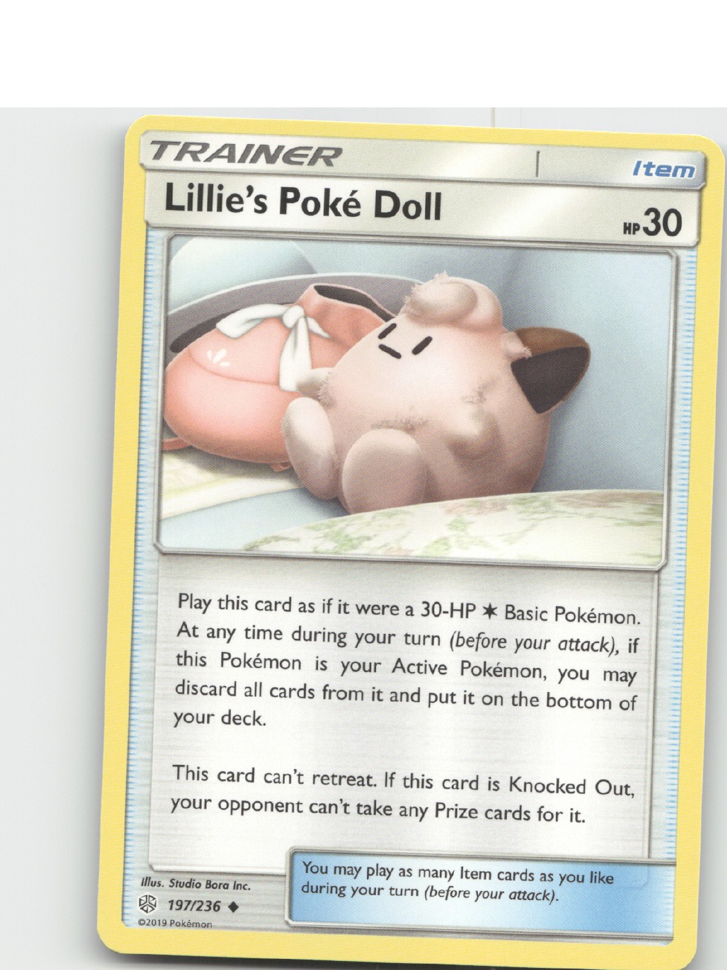 Lillie's Poke Doll - 197/236 - [SM12] - NM