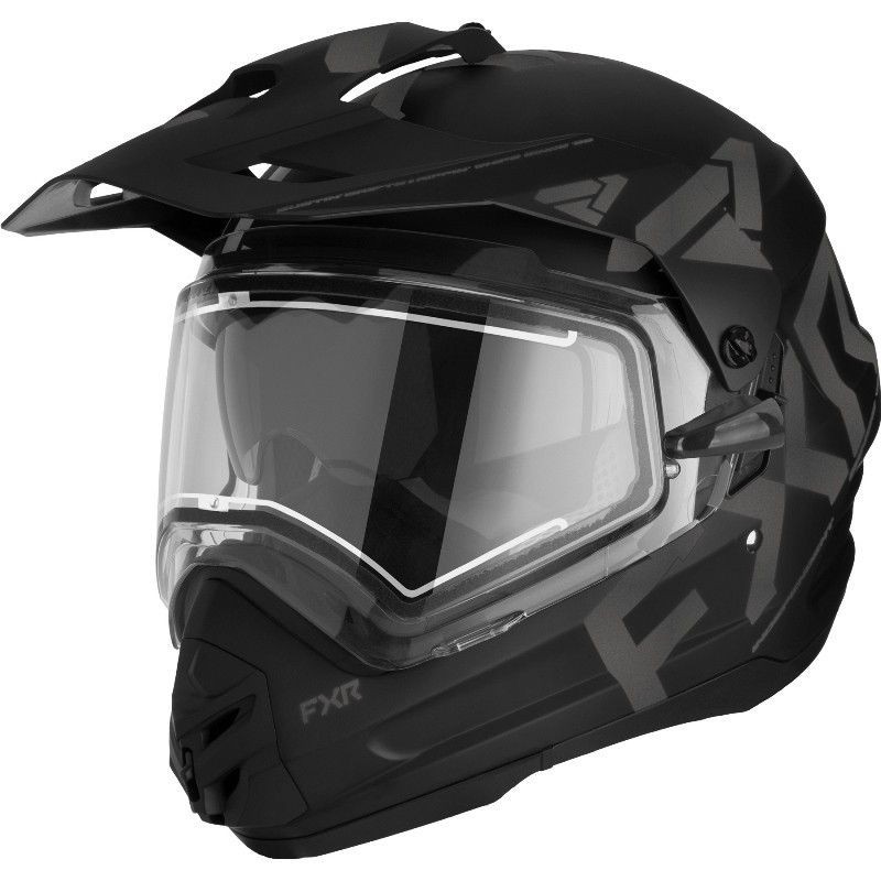 FXR Adult's Torque X Team Helmet Black Ops-XL - 230635-1010-16