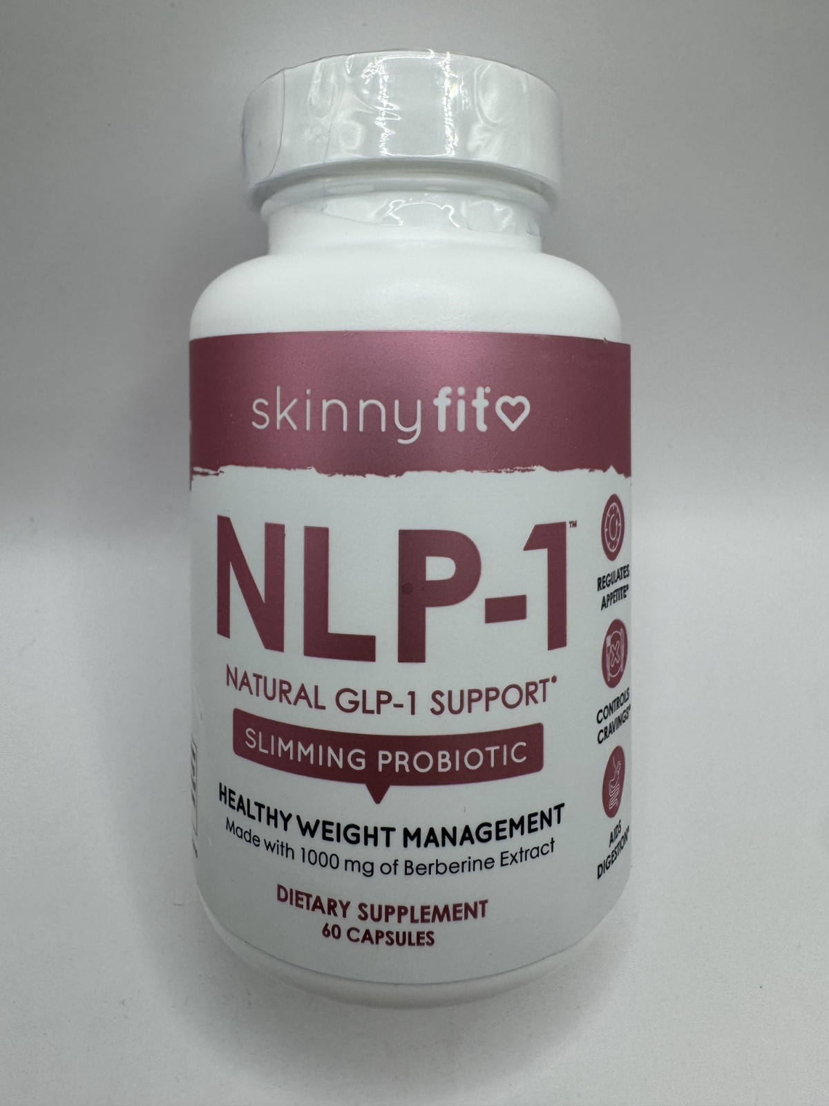 SkinnyFit GLP Natural (30 ct) curbs cravings; supports appetite control