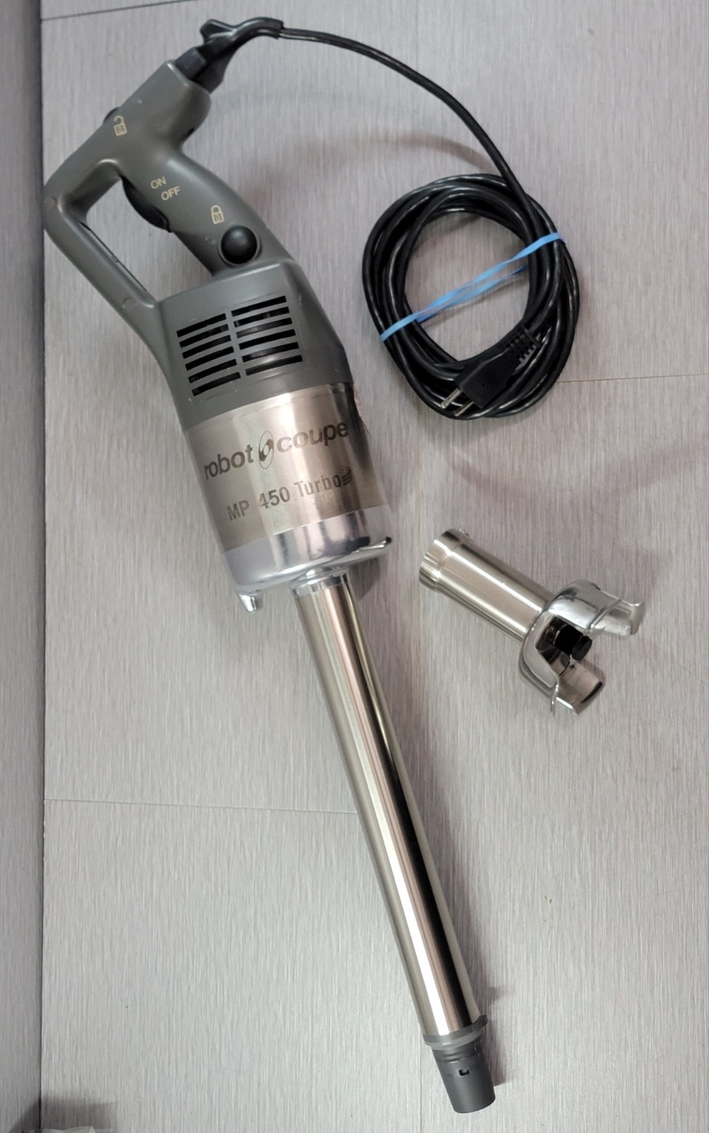 Robot Coupe MP 450 Turbo Commercial Immersion Blender Mixer - TESTED 