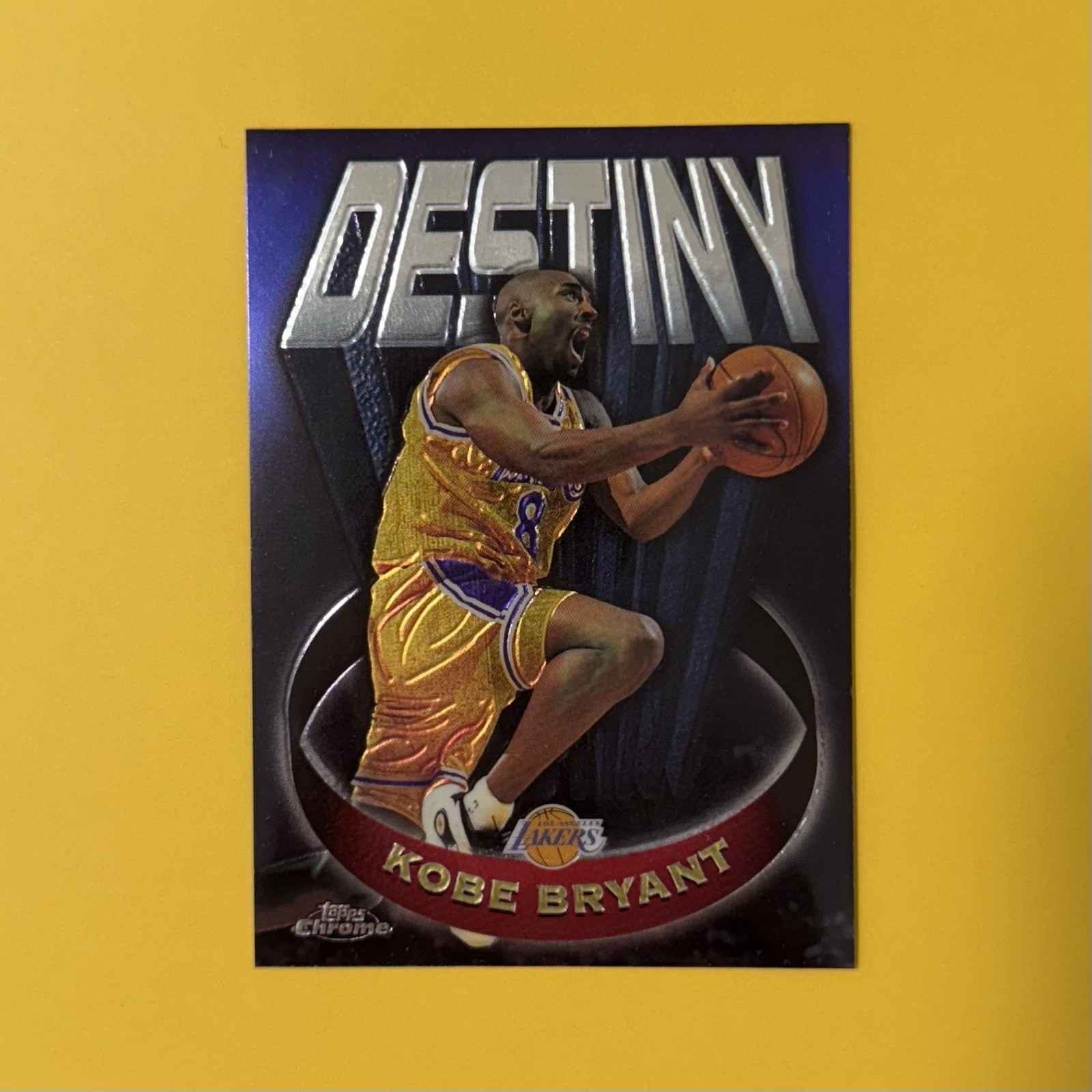 1997-98 Topps Chrome - Destiny Kobe Bryant #D5 NM-MT 1997-98 Topps Chrome - Destiny Kobe Bryant #D5 NM-MT