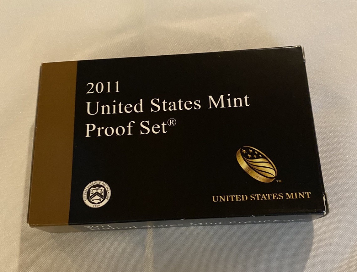 2011-S US Mint Proof Set 14 Coins With America the Beautiful Quarters Box/COA 2011-S US Mint Proof Set 14 Coins With America the Beautiful Quarters Box/COA