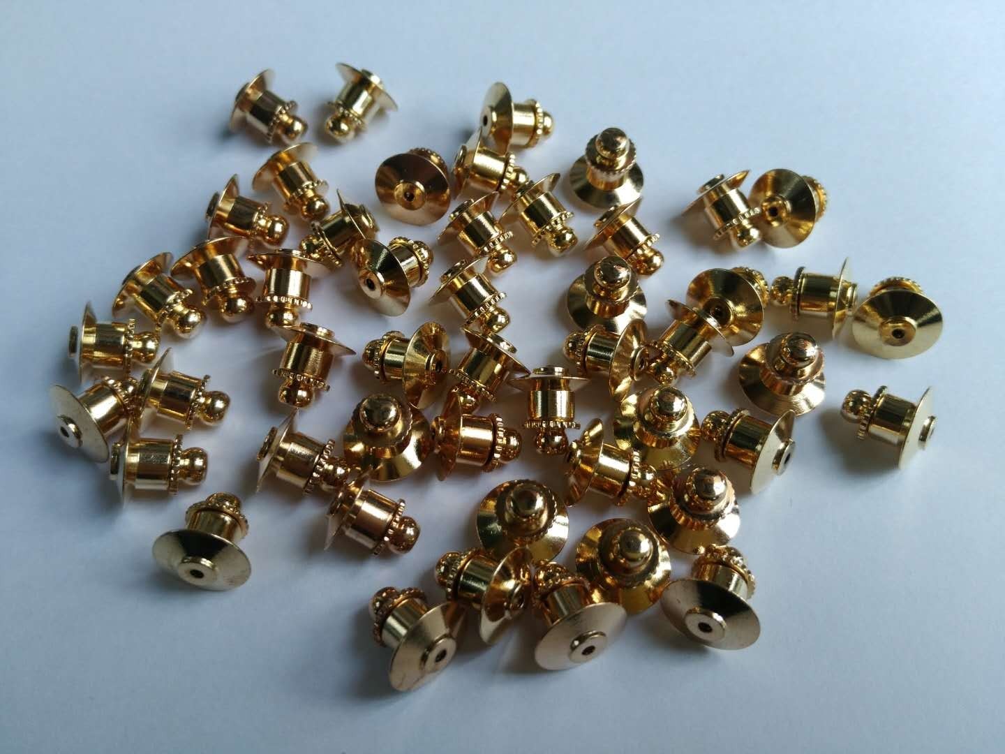 ball top lock pin keepers lapel badge backs clasp clutches savers holder jewelry