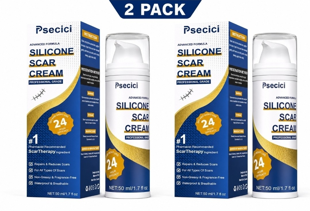 Scar Cream Gel, Advanced Silicone Scar Gel, Professional Scar Removal Cream f...