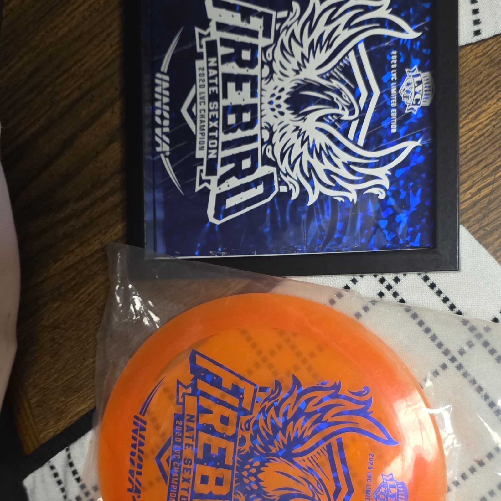 2025 LVC GLOW Nate Sexton Firebird With Framed Foil