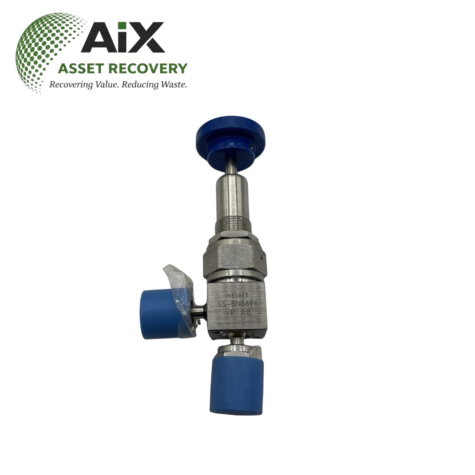 Nupro Swagelok SS-BN5696-P-AB Angle Manual Valve 1/4\