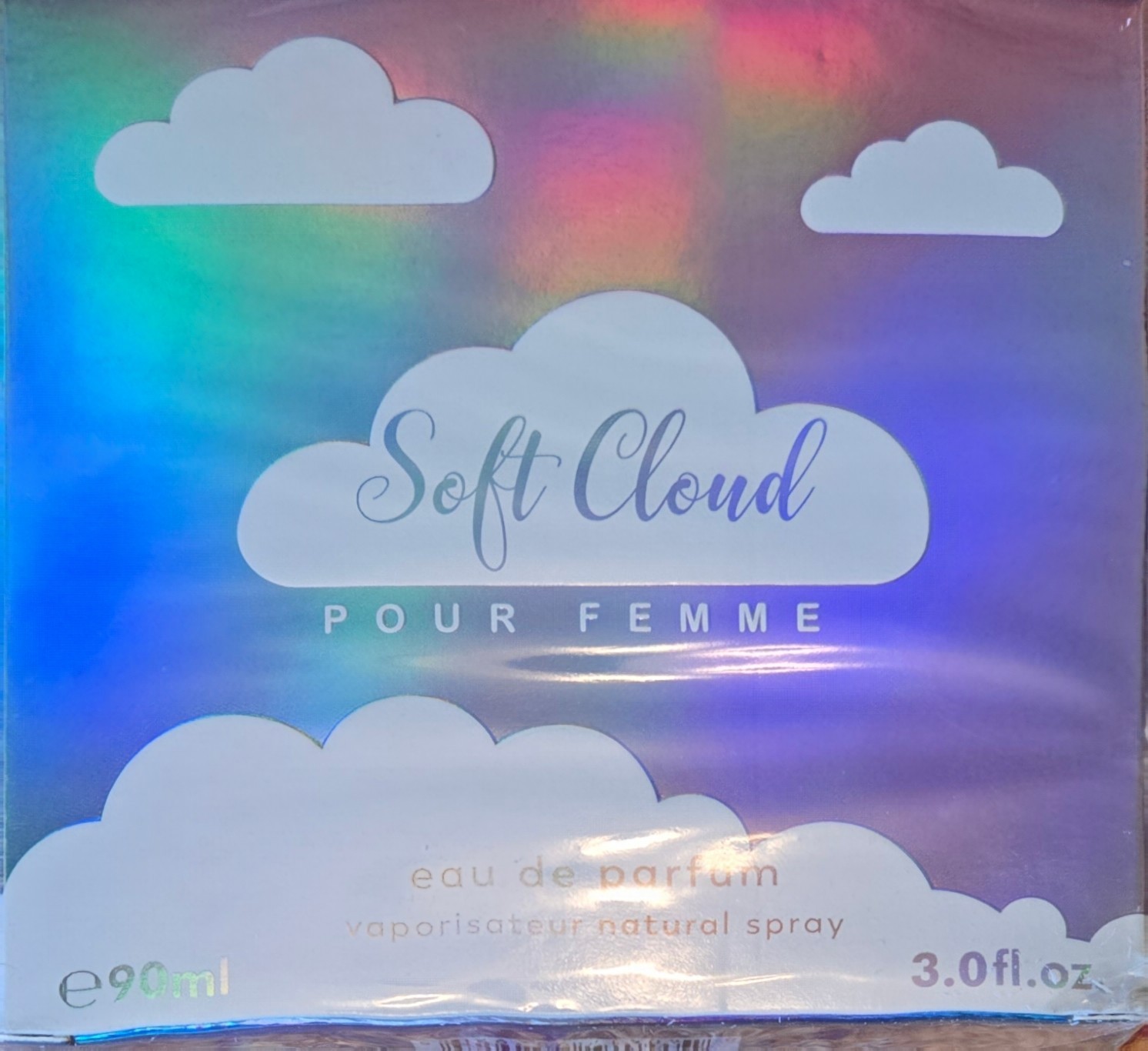 Womens Soft Cloud Pour Femme Eau de Parfum Perfume Fragrance 3 fl oz Sealed Box