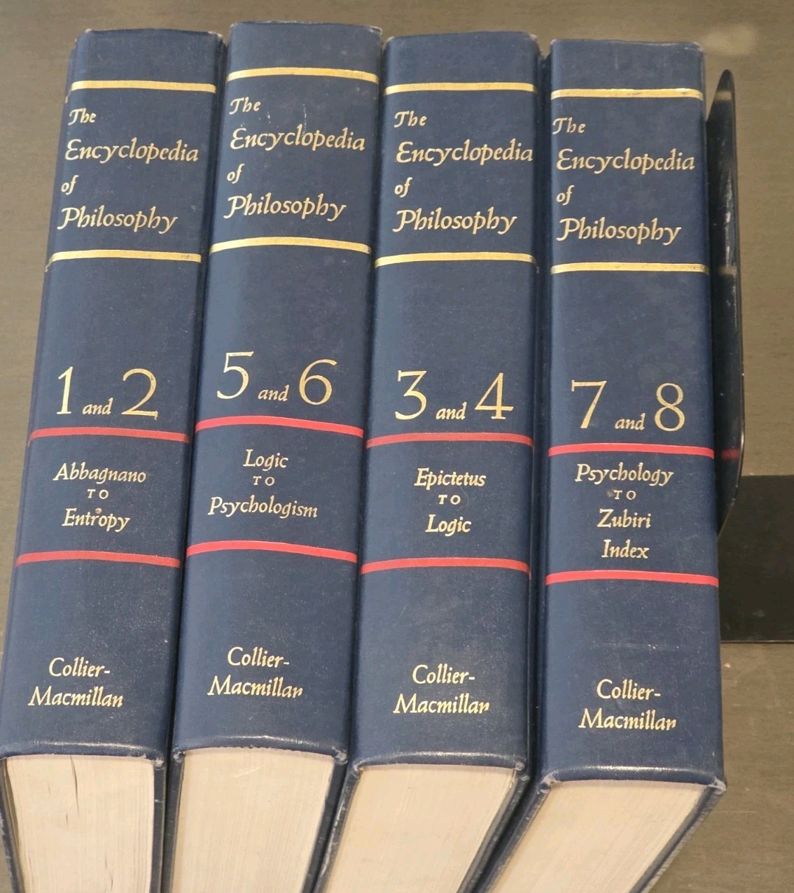 The Encyclopedia of Philosophy 8 Volumes in 4 Paul Edwards Complete Set USA 1967