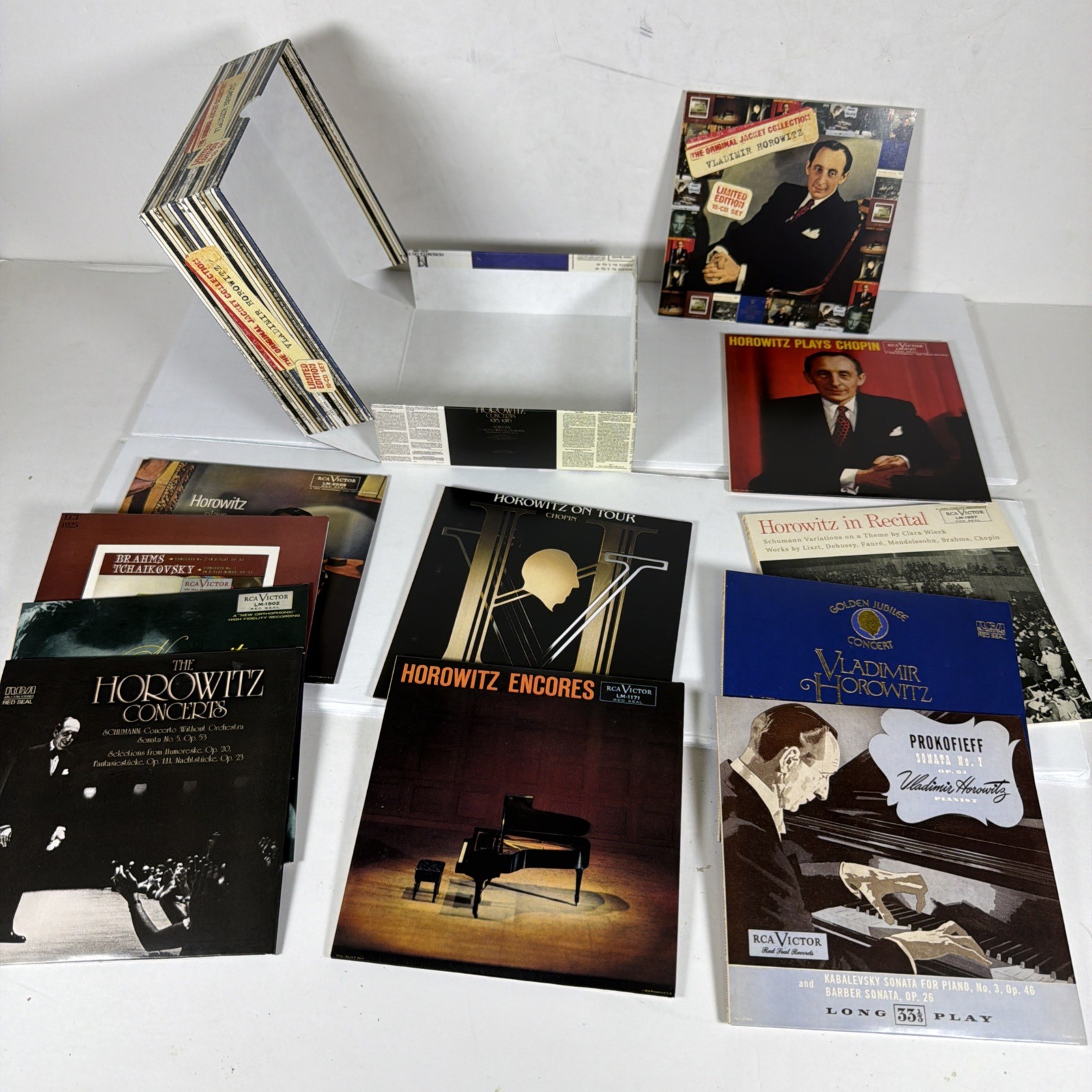 Vladimir Horowitz - The Original Jacket Collection - 10cd box set EU Limited Ed Vladimir Horowitz - The Original Jacket Collection - 10cd box set EU Limited Ed