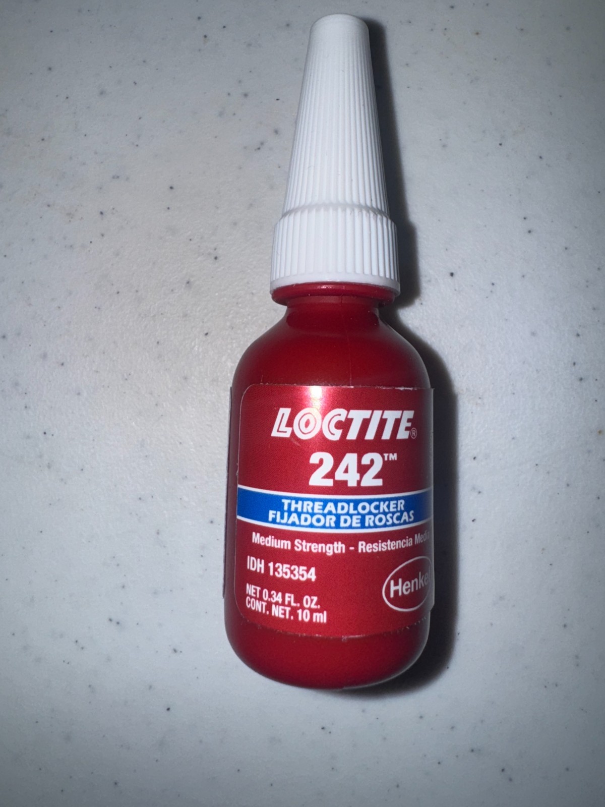 Loctite 242 10ml Medium Strength Thread Locker 24221 135354 Loctite 242 10ml Medium Strength Thread Locker 24221 135354