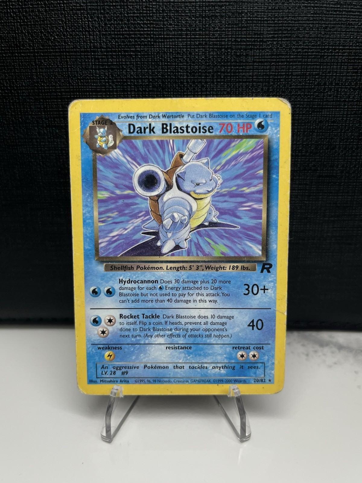 Dark Blastoise 20/82 Team Rocket Regular