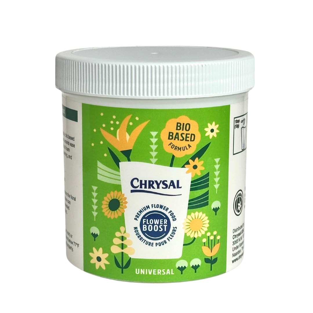 Bio-Based Flower Food – Universal Flower Preservative for Fresh Cut Flowers –...