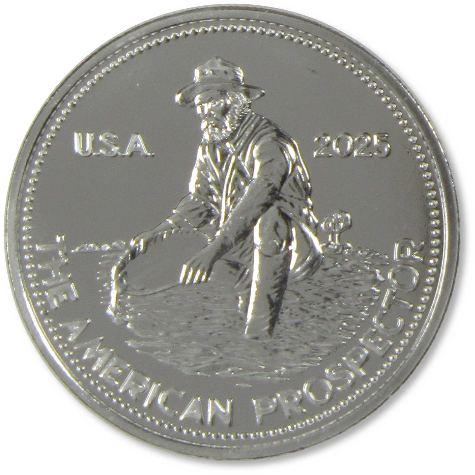 2025 Engelhard American Prospector 1 oz .999 Silver Round SKU:OPC229
