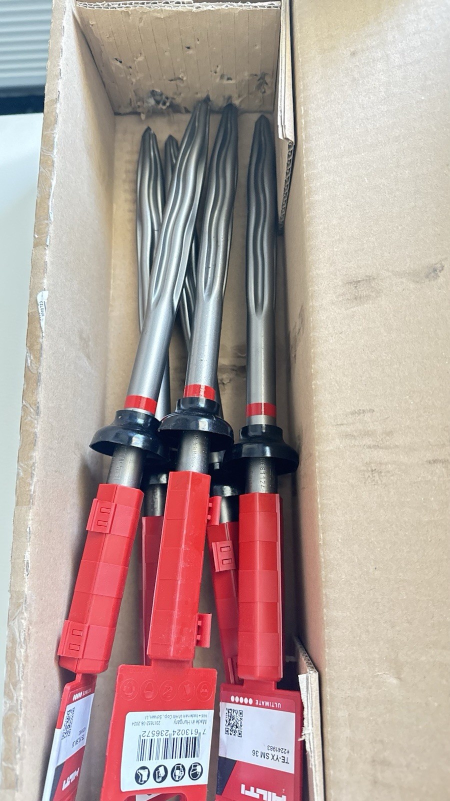Hilti Ultimate TE-YPX FM 36 Self-Sharpening SDS Max Pointed Bit 2241983 Hilti Ultimate TE-YPX FM 36 Self-Sharpening SDS Max Pointed Bit 2241983