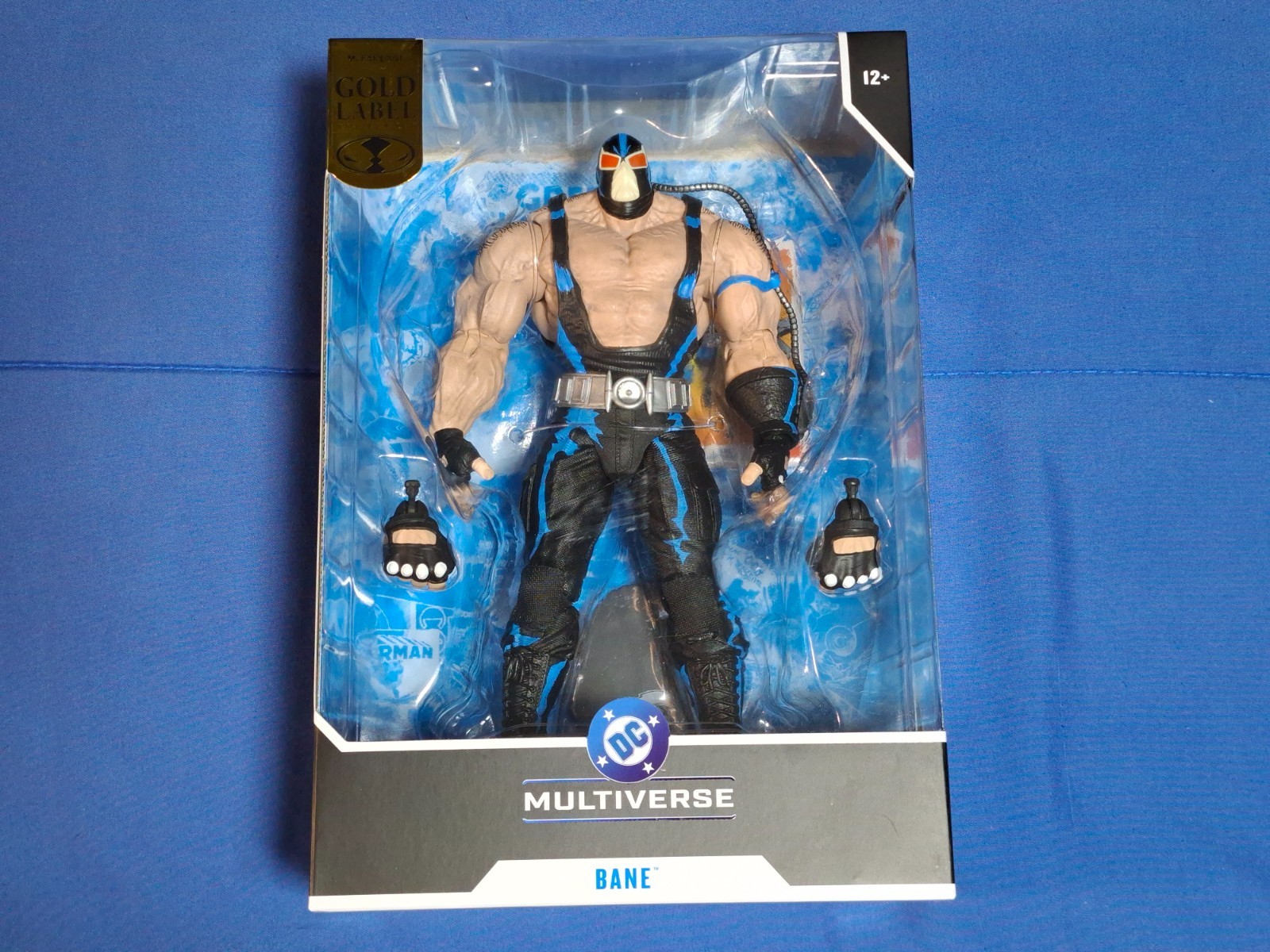 McFarlane Toys STORE EXCLUSIVE Gold Label DC Multiverse BANE Knightfall- NEW