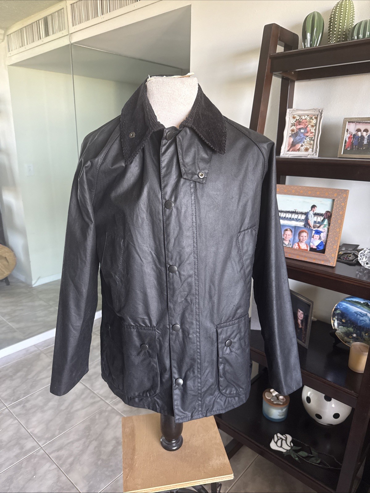 Barbour Bedale Thornproof NWT Black C46/117 England Jacket Brand new✅🌟🇬🇧