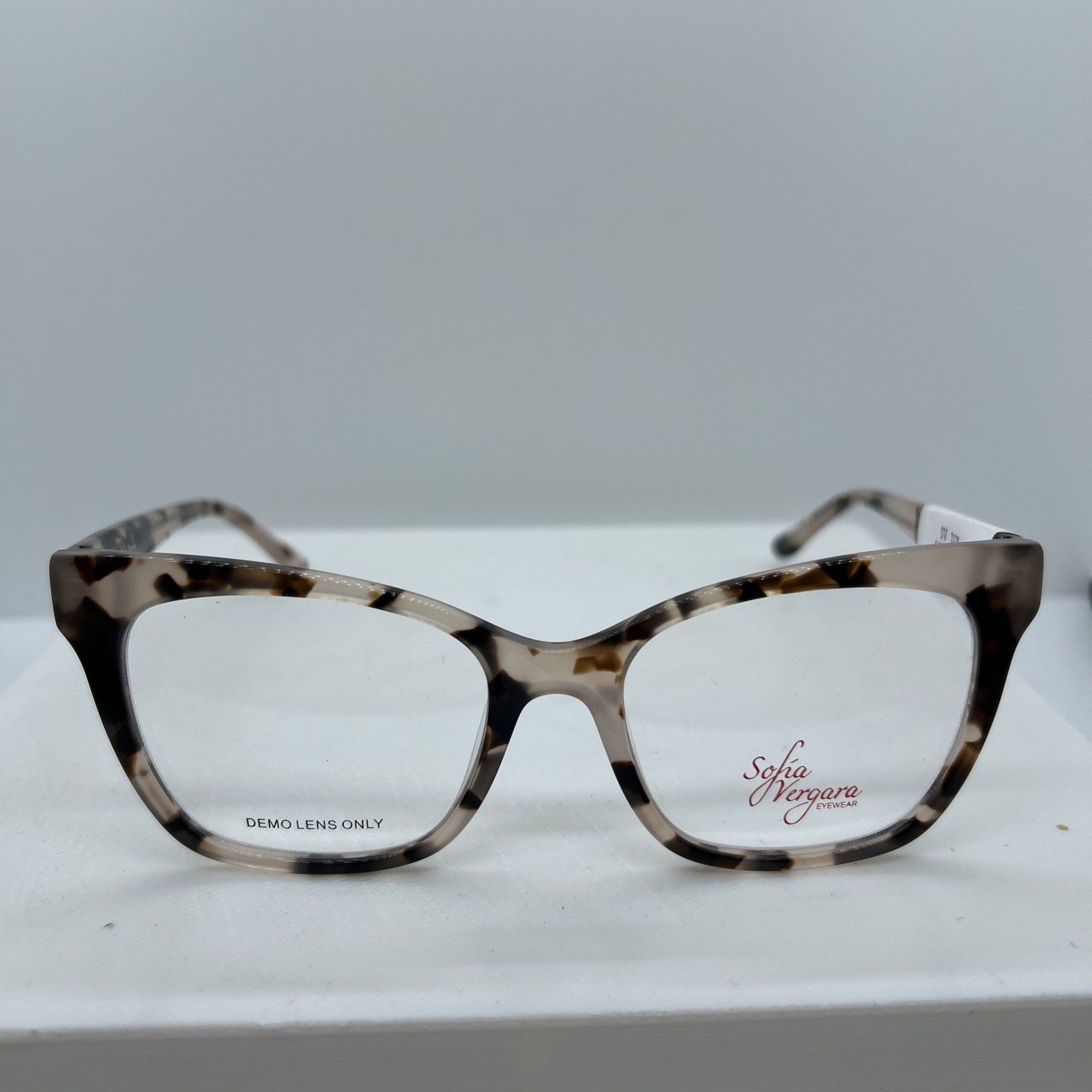 NEW SOFIA VERGARA SV ZOE PINK TORTIOSE EYEGLASS NO CASE 53/18/140 : B226