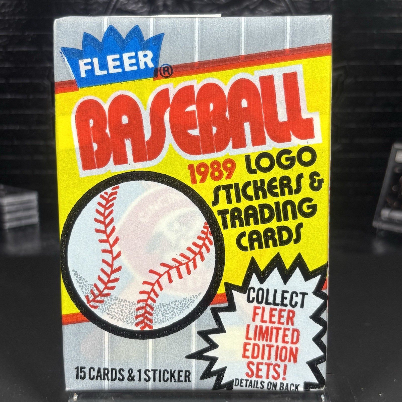 1989 Fleer Baseball Wax Pack-Possible Griffey RC-Ripken FF Card ⚾️ ($6.00ea.) ⚾️ 1989 Fleer Baseball Wax Pack-Possible Griffey RC-Ripken FF Card ⚾️ ($6.00ea.) ⚾️