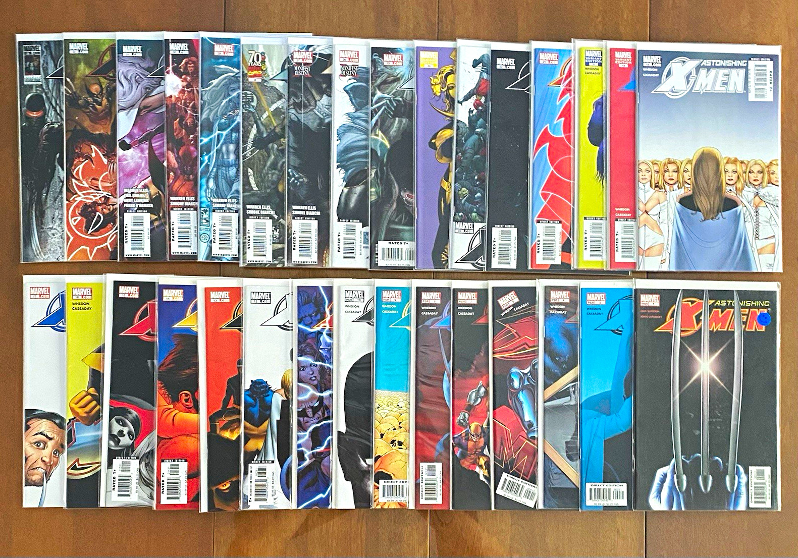 Marvel Comics Astonishing X-Men Lot 1-33 missing issues #3 and #6 Variants Marvel Comics Astonishing X-Men Lot 1-33 missing issues #3 and #6 Variants