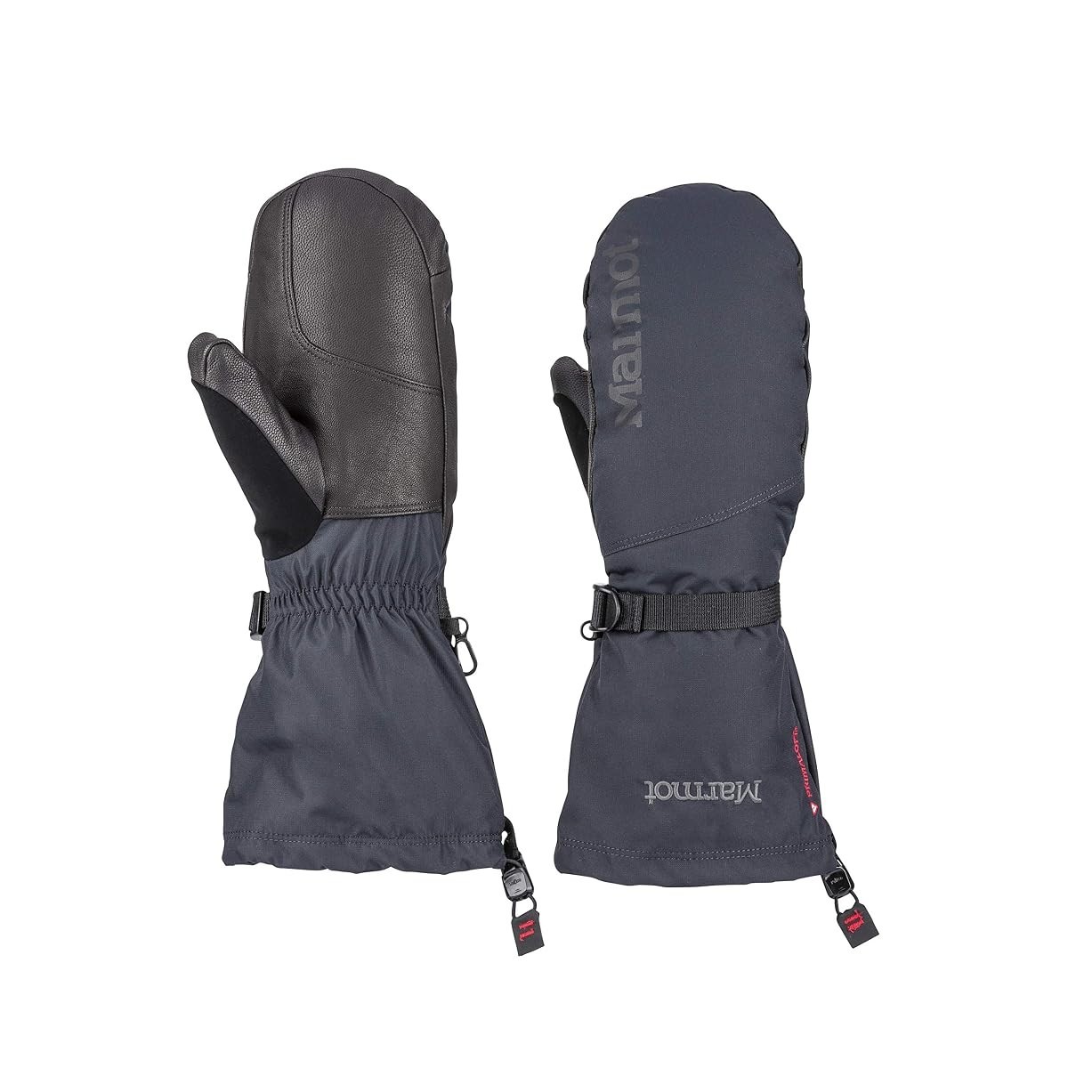 Marmot Expedition Mitts Black Medium Unisex PrimaLoft® DriClime® 11600-001