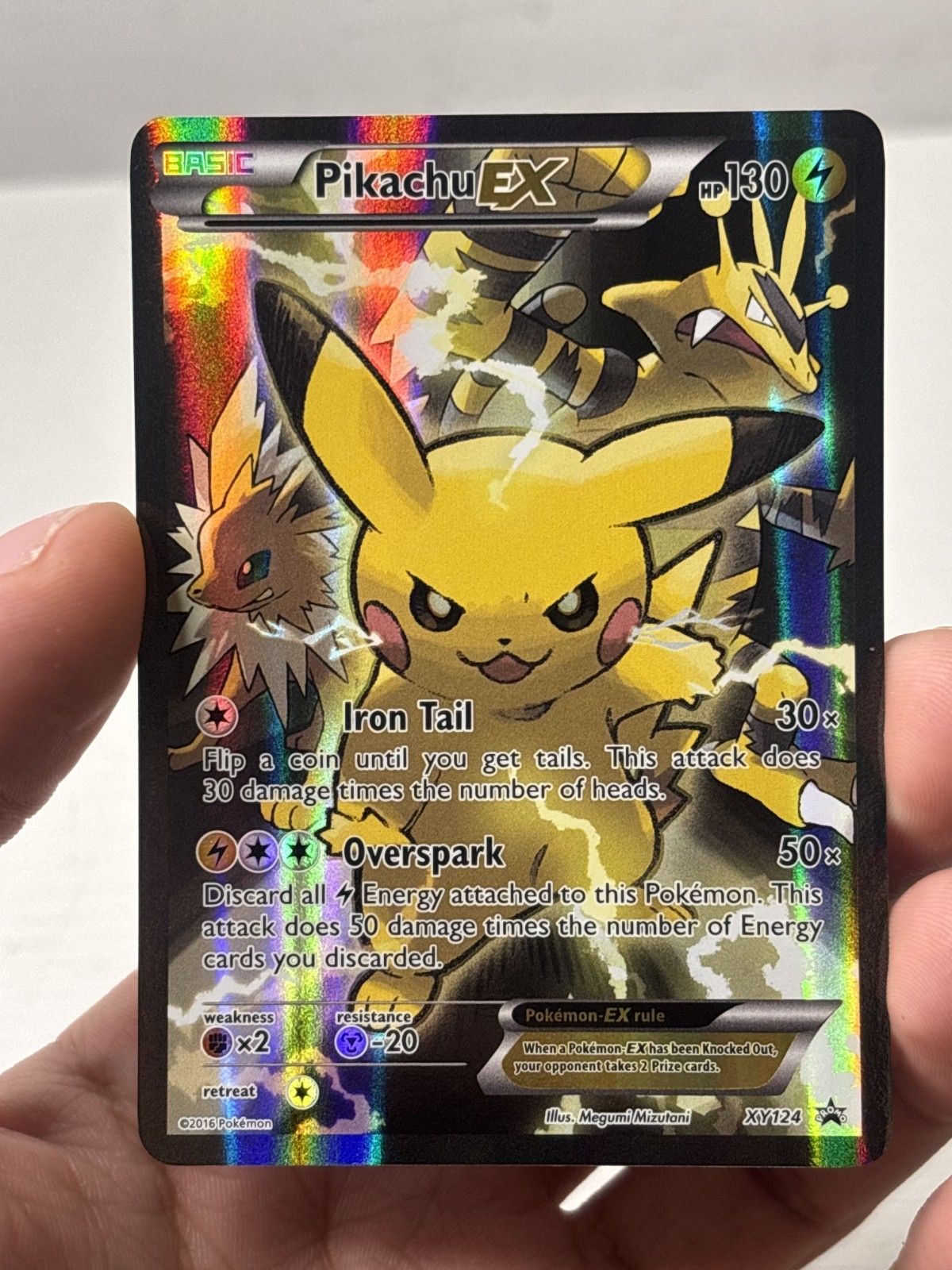 Pikachu EX XY124 XY Holo Pikachu EX XY124 XY Holo