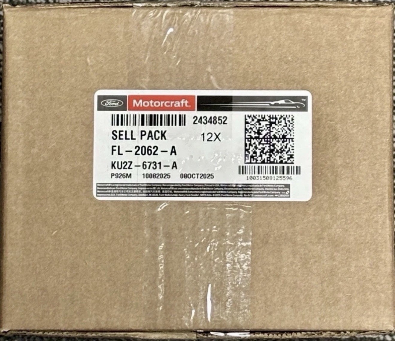 Genuine OEM Motorcraft Engine Oil Filters - (FL-2062-A) (24 PACK) 