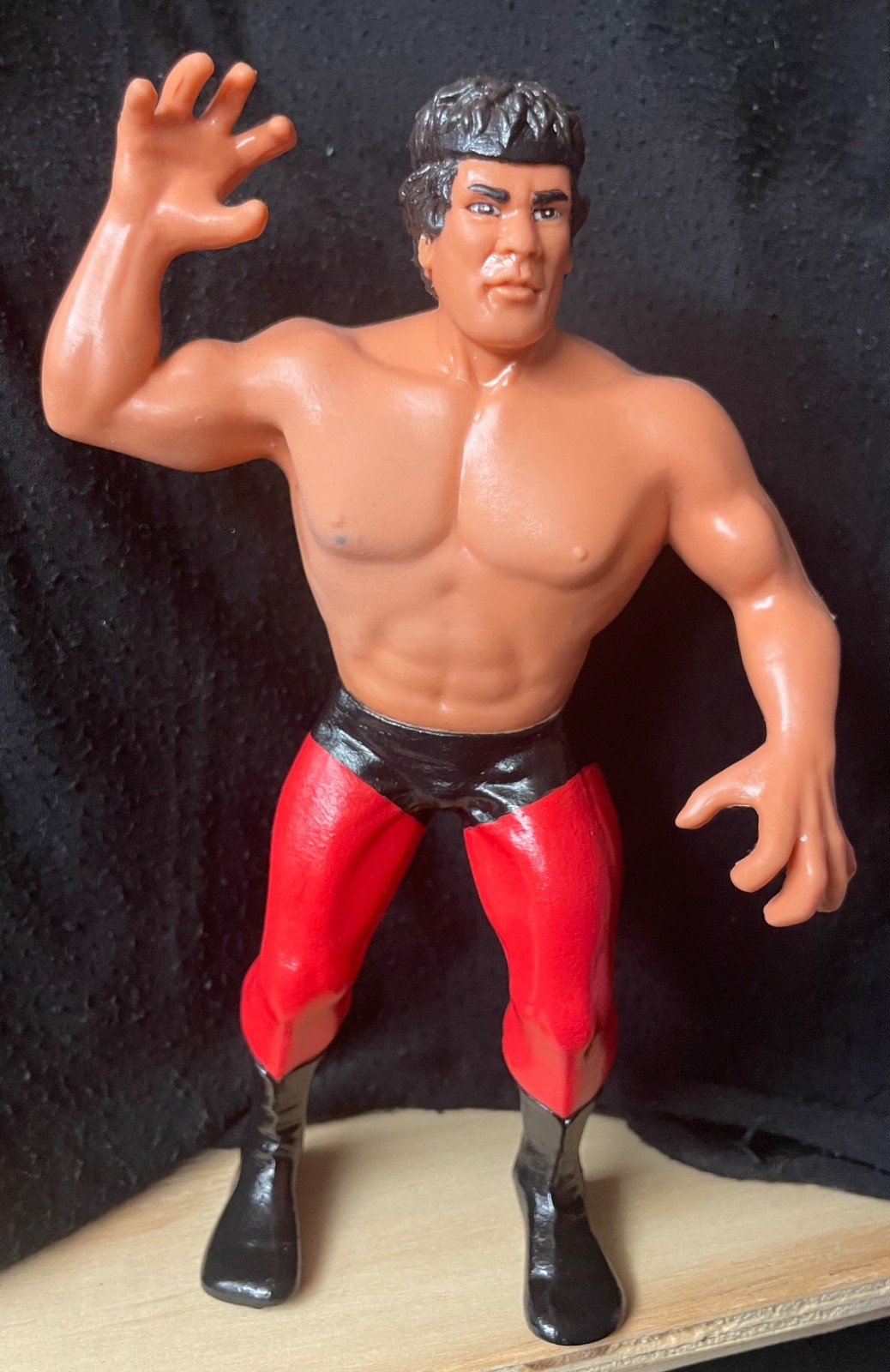 1980s retro LJN Ricky steamboat custom painted to like the unreleased prototype