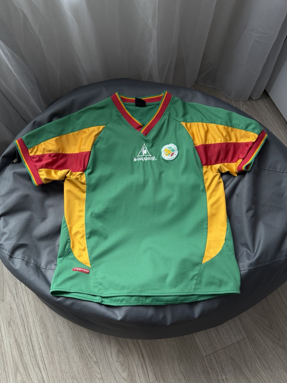 SENEGAL FOOTBALL SHIRT 2002-2004 VINTAGE ORIGINAL JERSEY SIZE L SENEGAL FOOTBALL SHIRT 2002-2004 VINTAGE ORIGINAL JERSEY SIZE L