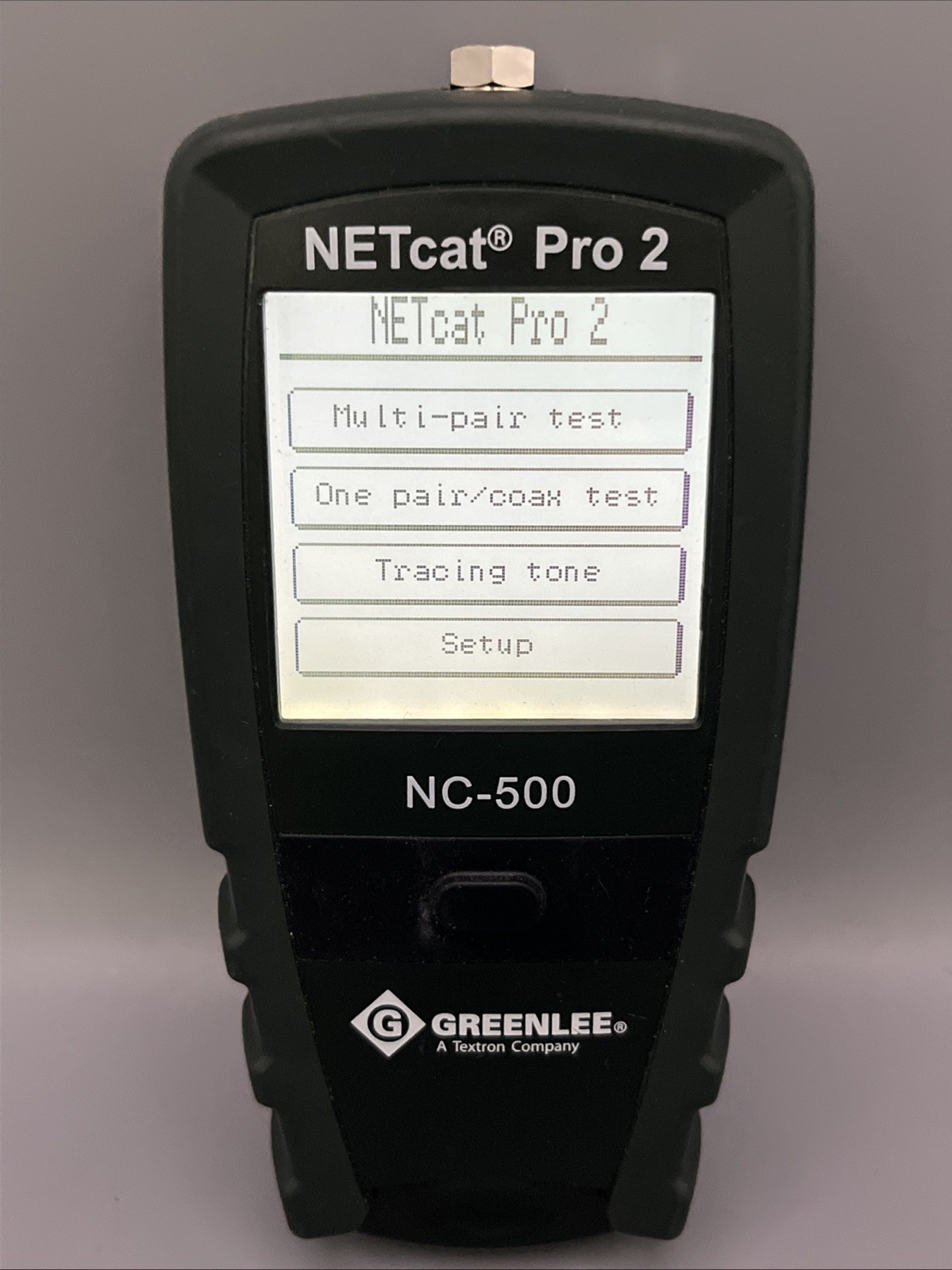 Greenlee Communications Textron Tempo NC-500 NETcat Pro 2 Tested Working Greenlee Communications Textron Tempo NC-500 NETcat Pro 2 Tested Working