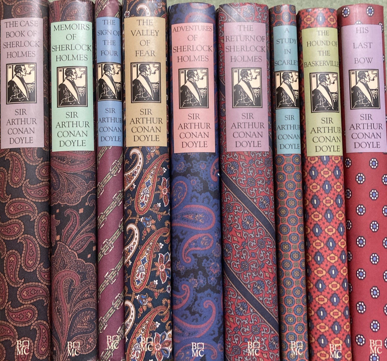 Sherlock Holmes: 9 Volume Set Book Of The Month Club HB Sir Arthur Conan Doyle