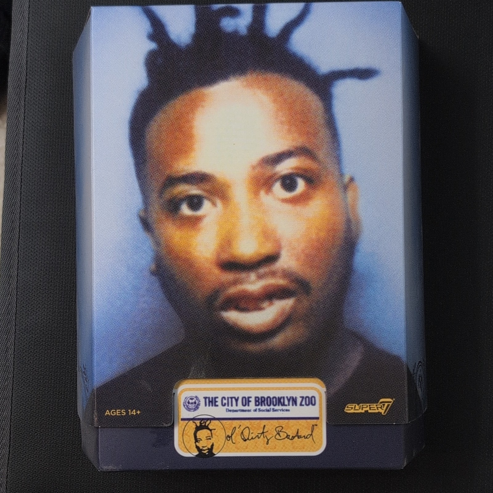 Super7 Ol\' Dirty Bastard ODB Action Figure Ages 14+ w/ Mic, Alt Hands/Heads Super7 Ol\' Dirty Bastard ODB Action Figure Ages 14+ w/ Mic, Alt Hands/Heads