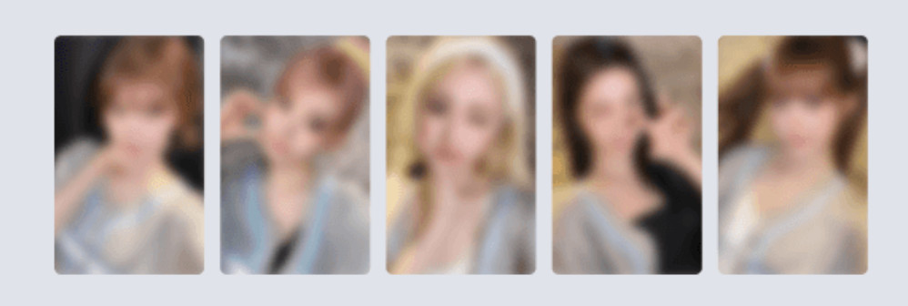 LE SSERAFIM Photocard \