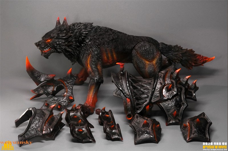 Fish Toys The Wolf of Glory Mount Lava Armor Special Edition 1/12 Limited Figure