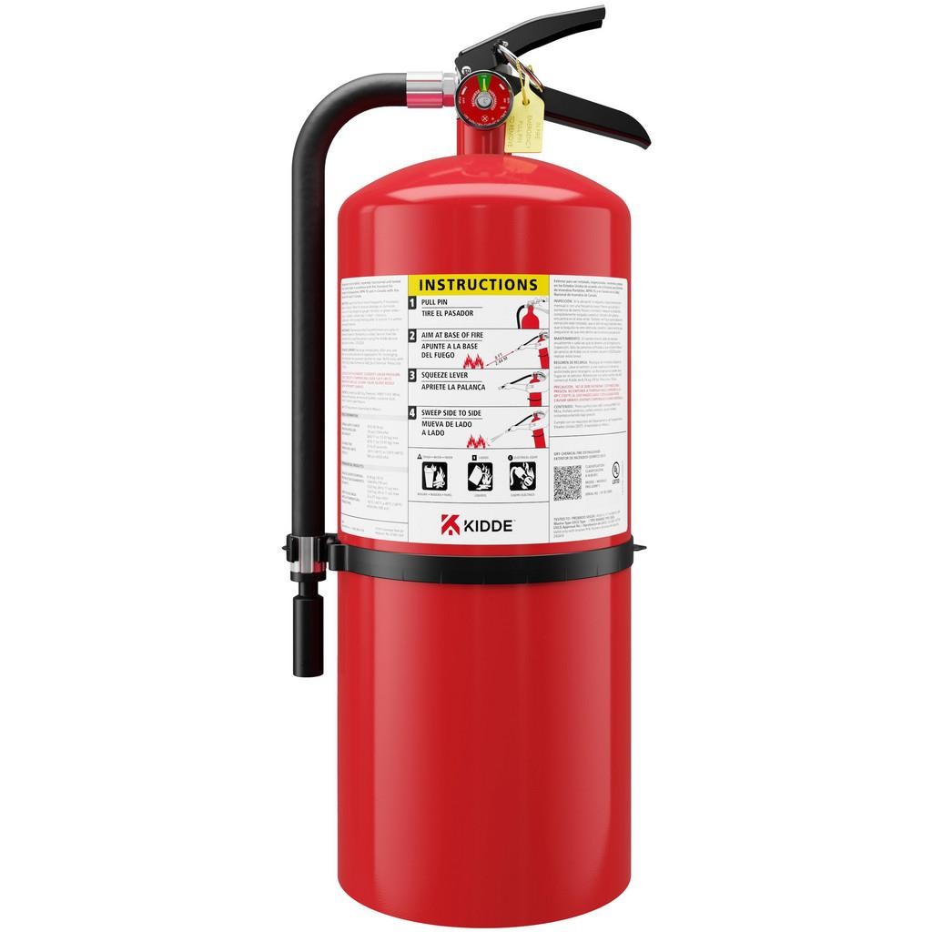 Kidde Pro‑20MP‑1 Fire Extinguisher  ABC Dry Chemical 20 lb Capacity 195 PSI