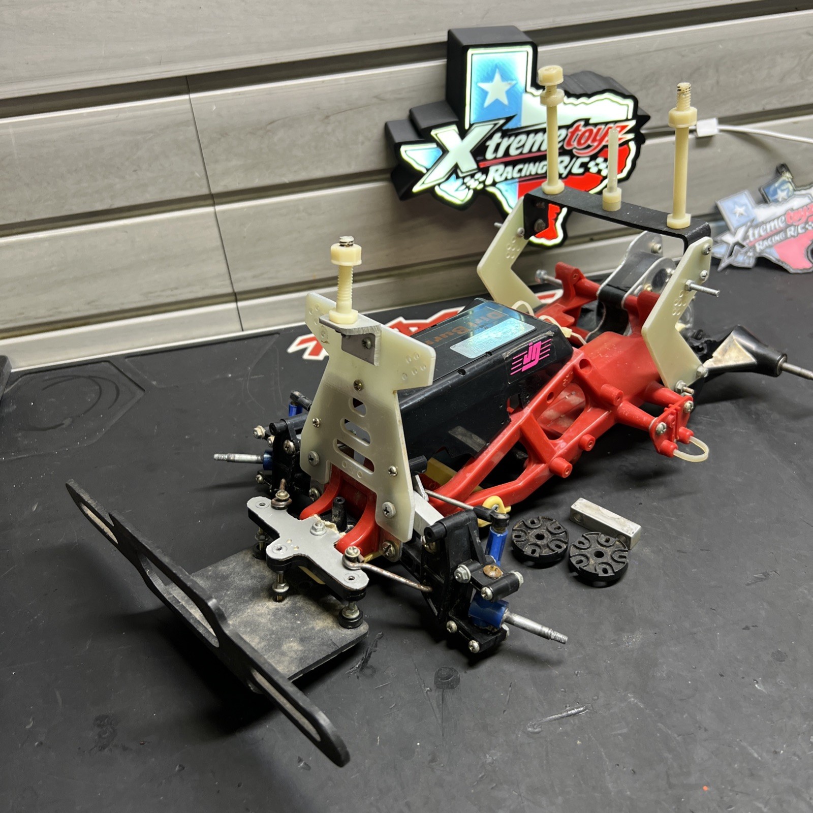 Vintage Custom BUILT TAMIYA Blackfoot Monster Truck Thorp Dirt Burners A&L CRP