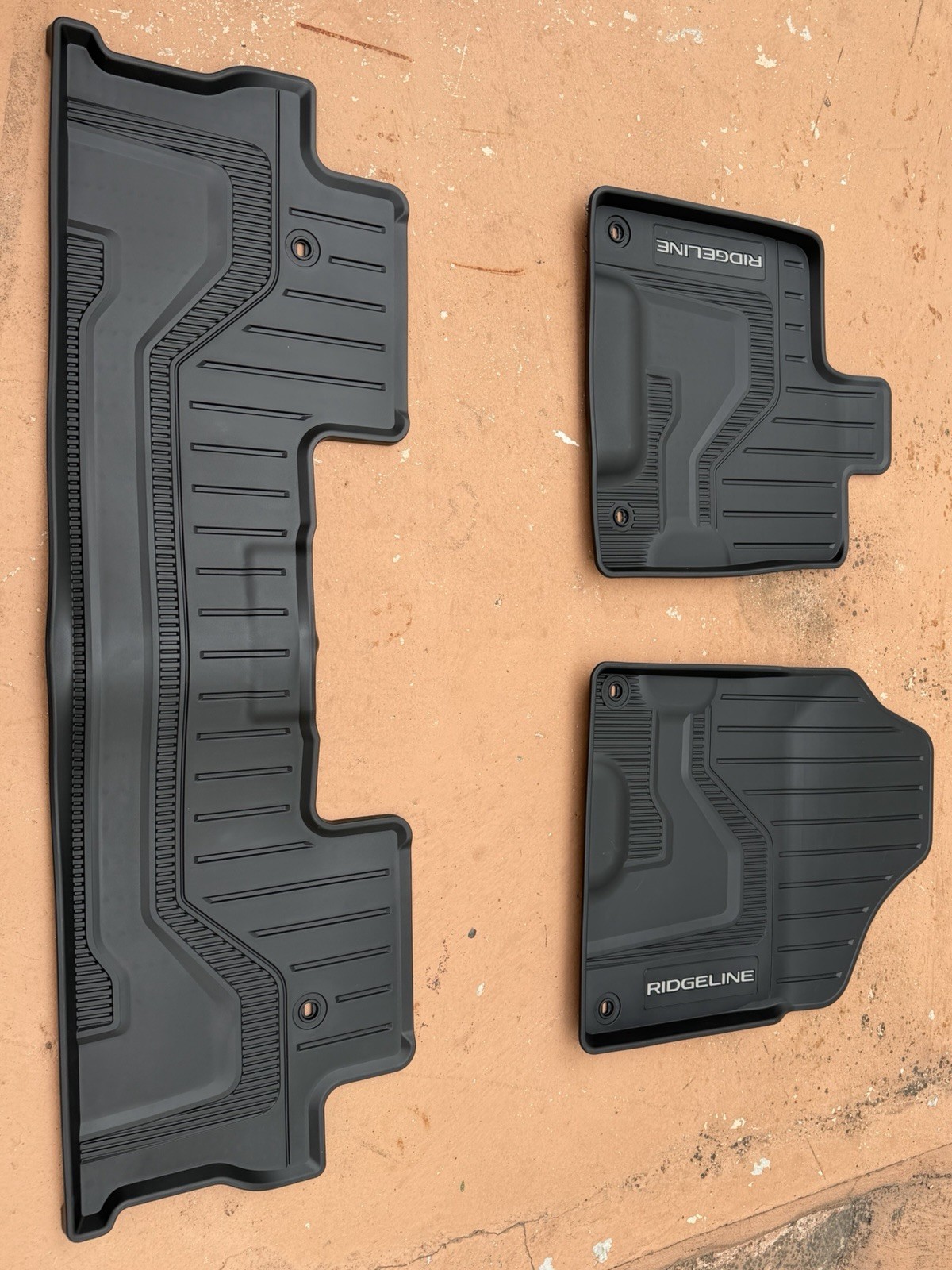 Genuine OEM 2022-2025 Honda Ridgeline High Wall All Weather Floor Mats NEW Genuine OEM 2022-2025 Honda Ridgeline High Wall All Weather Floor Mats NEW