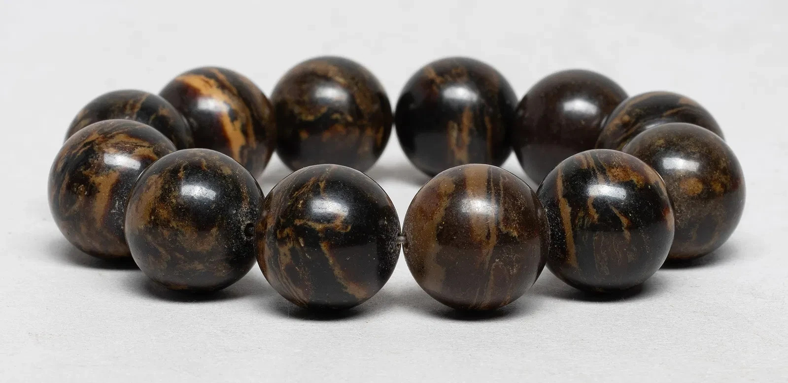 Chinese Export Large Bead Amber Prayer Beads 56 grams Chinese Export Large Bead Amber Prayer Beads 56 grams