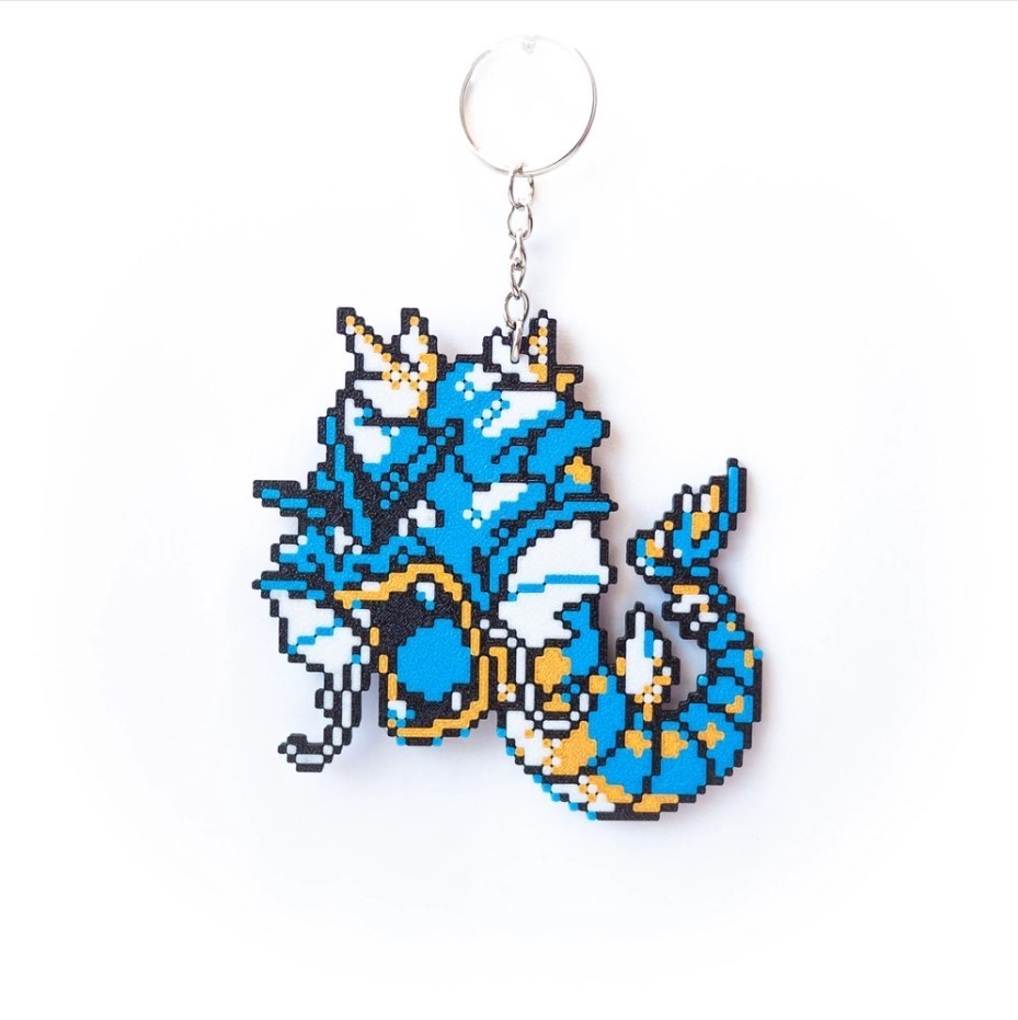 Gyarados, Lugia, Moltres, Steelix, Zapdos, Keychain Pack, Bundle. 3D Printed