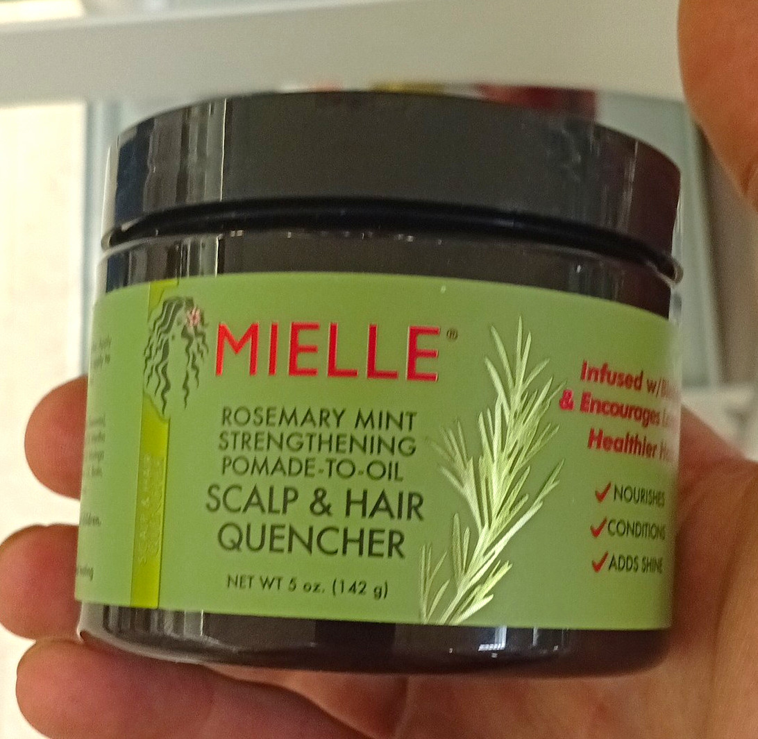 Mielle Rosemary Mint Strengthening Pomade-to-Oil Scalp & Hair Quencher 5 oz